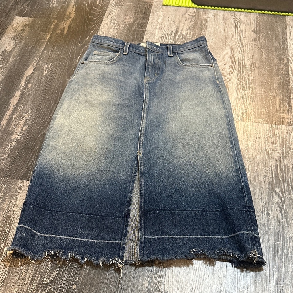 Current Elliott “the slit midi skirt”